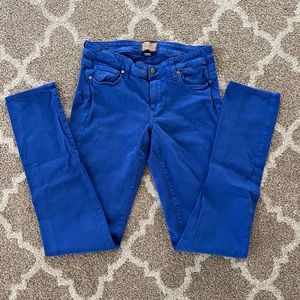 Paige Blue Skinny Jean